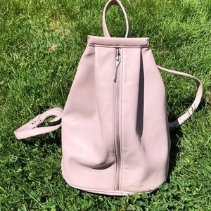 Blush pink backpack